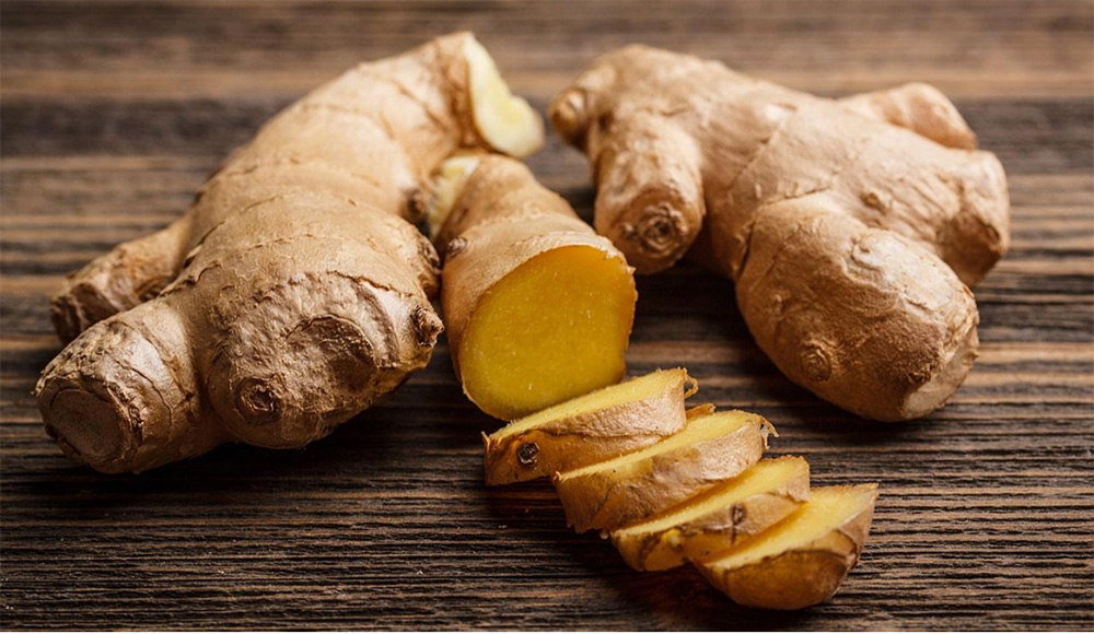 Ginger is a tuber common in Asia
