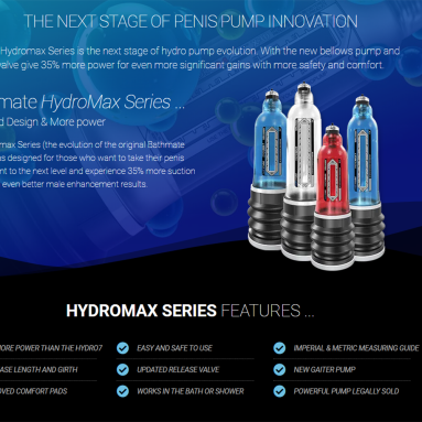 Bathmate hydromax pump review